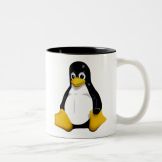 Taza Bicolor Linux /dev/mug