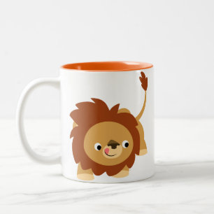 Taza Bicolor Lion Mug, un Personalizado agudo