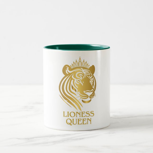 Taza Bicolor Lioness Queen (Centro)