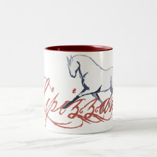 Taza Bicolor Lipizzaner