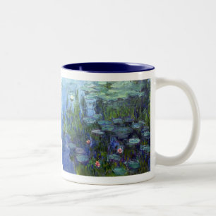 Taza Bicolor Lirios de agua, Claude Monet