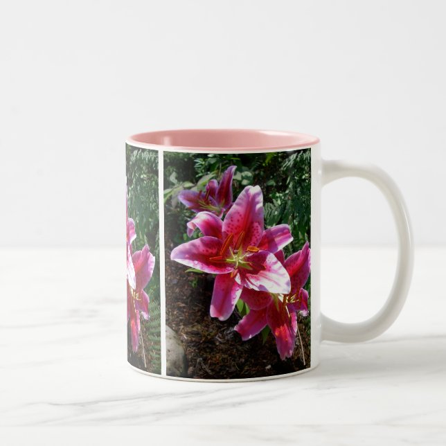 Taza Bicolor Lirios del Stargazer (Derecha)