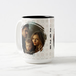 Taza Bicolor Lista de Propósitos de Año Nuevo Personalizados