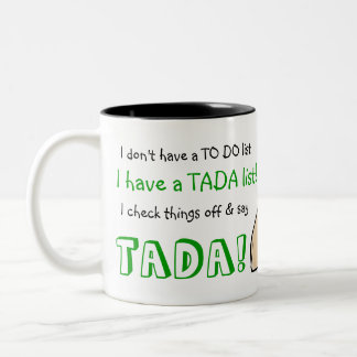 Taza Bicolor Lista de TADA