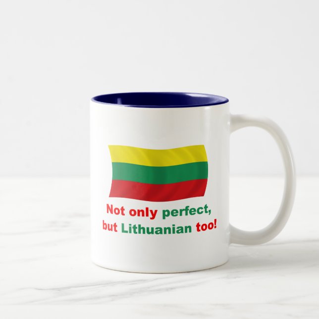 Taza Bicolor Lithuanian perfecto (Derecha)