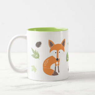 Taza Bicolor Little Fox Mug