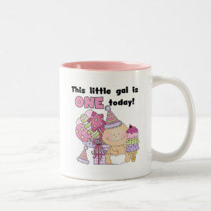 Taza Bicolor Little Gal es una camiseta y regalos