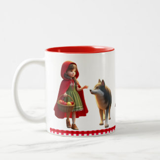 Taza Bicolor Little Red Riding Hood