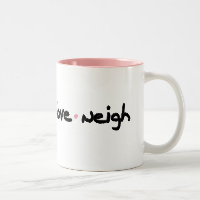 Taza Bicolor livelovelaughneigh (Derecha)