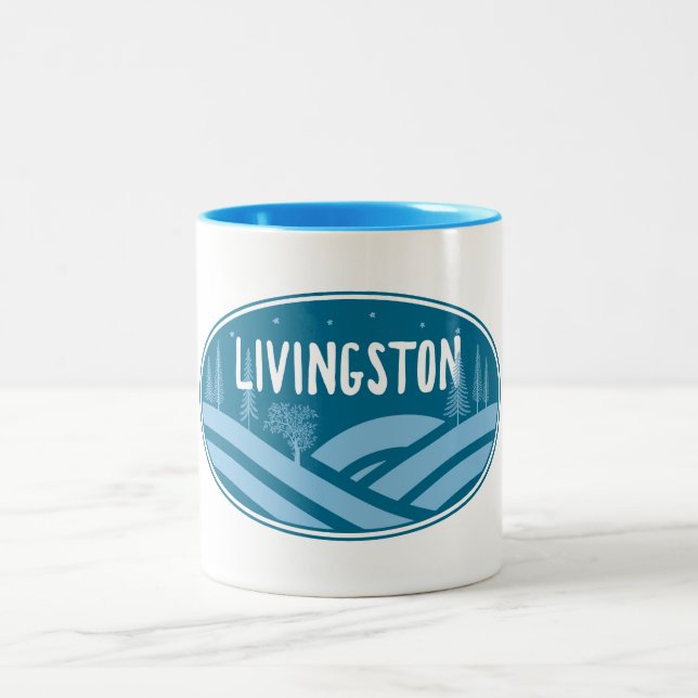 Taza Bicolor Livingston Montana Outdoors (Centro)