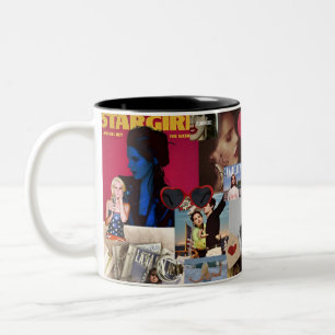 Taza Bicolor Lizzy Collage estético Mug - Retro Vintage