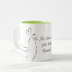 Taza Bicolor Llama