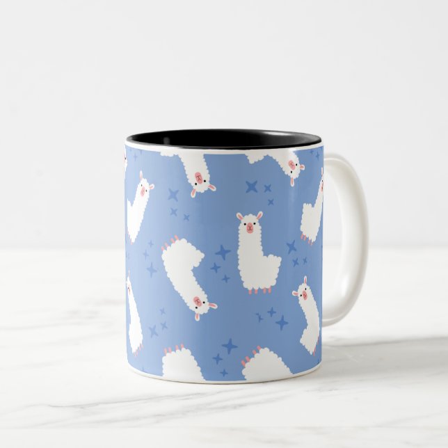 Taza Bicolor Llama (Anverso derecho)