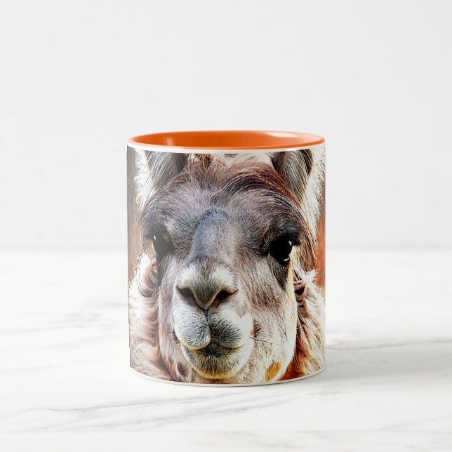 Taza Bicolor Llama (Centro)