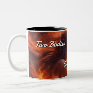 Taza Bicolor Llamas gemelas 016
