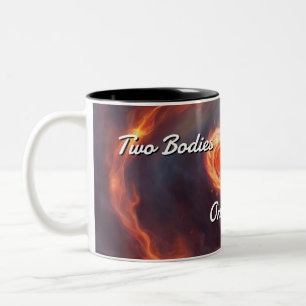 Taza Bicolor Llamas gemelas 018