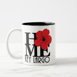 Taza Bicolor Llave HOME Largo 11oz