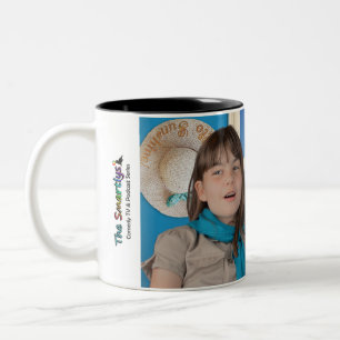 Taza Bicolor ¡Llénalo con Fetch y Lettie May con inteligencia!