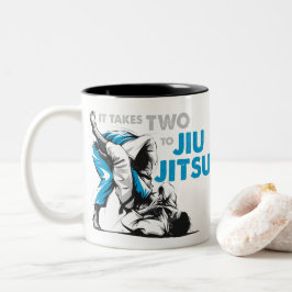Taza Bicolor Lleva dos Jiu Jitsu