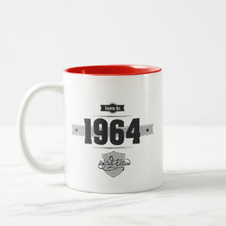 Taza Bicolor Llevado en 1964 (Dark&Lightgrey)