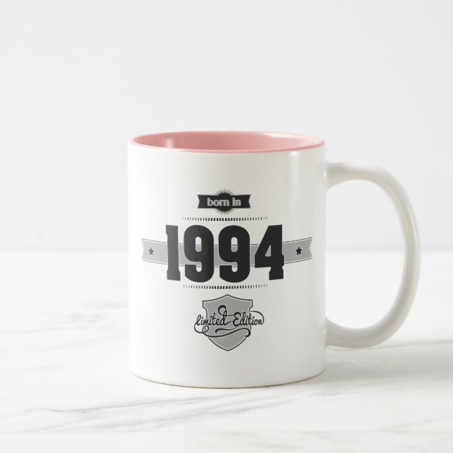 Taza Bicolor Llevado en 1994 (Dark&Lightgrey) (Derecha)