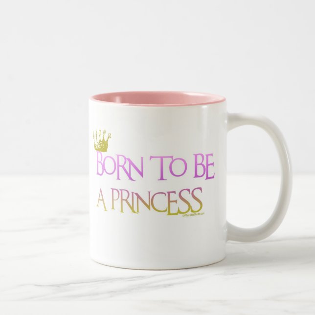 TAZA BICOLOR LLEVADO SER UNA PRINCESA (Derecha)