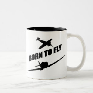 Taza Bicolor Llevado volar
