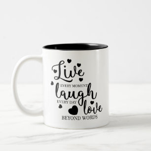 Taza Bicolor Llorar el amor