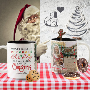 Taza Bicolor Lo Más Probable Es Que Decoren A Los Navidades De 