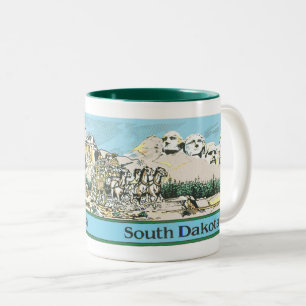 Taza Bicolor Lo mejor de Dakota del Sur