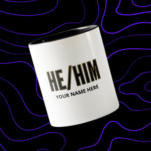 Taza Bicolor Lo Personalizó