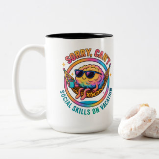 Taza Bicolor Lo siento, no puedo...