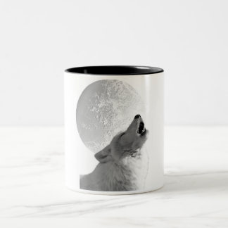 Taza Bicolor Lobo del grito