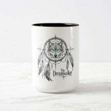 Lobo Dreamwalker Cazador de Sueños Arte Negro y Tu