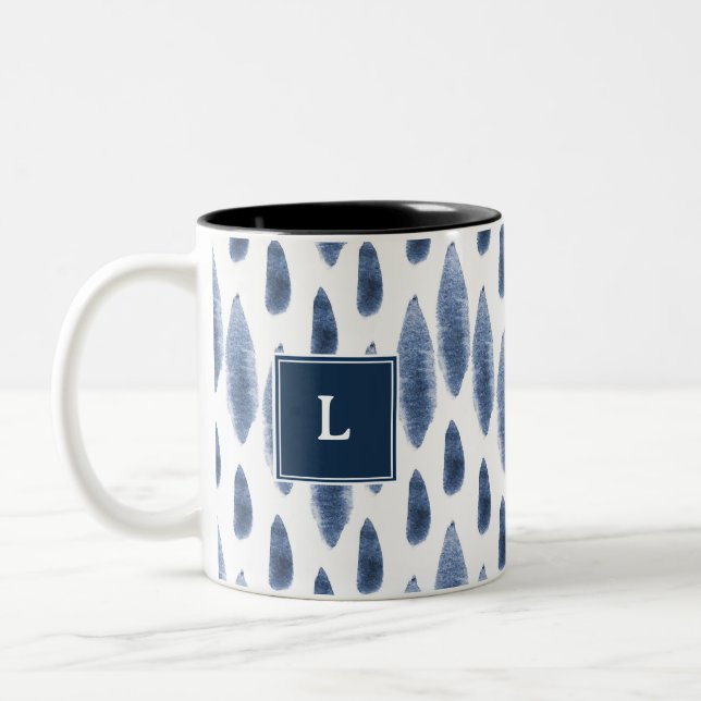 TAZA BICOLOR LOCO DE AGUA PERSONALIZADO DISEÑADO (Izquierda)