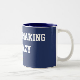 Taza Bicolor Loco en Yibuti Mug