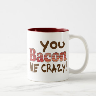 Taza Bicolor Loco por el Tocino