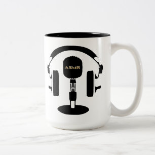 Taza Bicolor Logo de ASMR