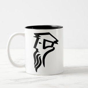 Taza Bicolor Logo de Calvin
