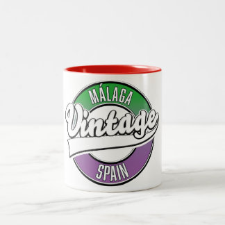 Taza Bicolor Logo estilo vintage de Bilbao