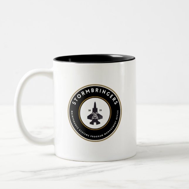 Taza Bicolor Logo oscuro de Mug (Izquierda)