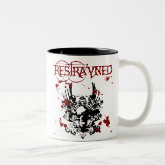 Taza Bicolor Logotipo BloodSplatter de Restrayned