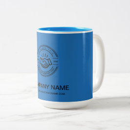Taza Bicolor Logotipo comercial promocional de color Personaliz