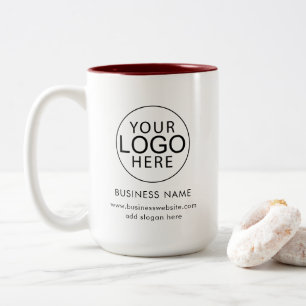 Taza Bicolor Logotipo Corporativo Eventos Personalizados