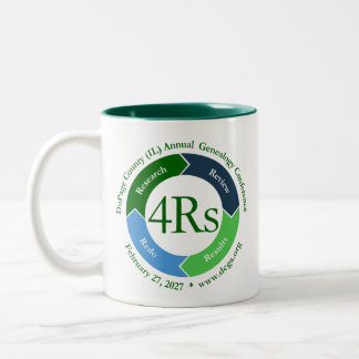 Taza Bicolor Logotipo de la Conferencia DCGS 2027