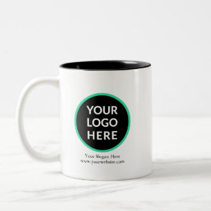 Taza Bicolor Logotipo de la empresa personalizado Mug Logotipo 