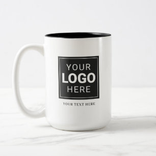 Taza Bicolor Logotipo de marca
