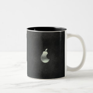 Taza Bicolor logotipo de pera tazón de café