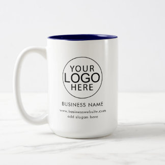 Taza Bicolor Logotipo empresarial Compañeros de trabajo Evento