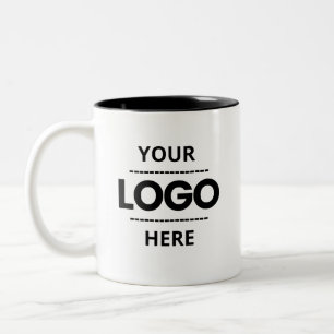 Taza Bicolor Logotipo empresarial personalizado de dos tonos co